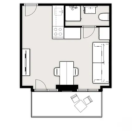 Moko55 With Terrace Center